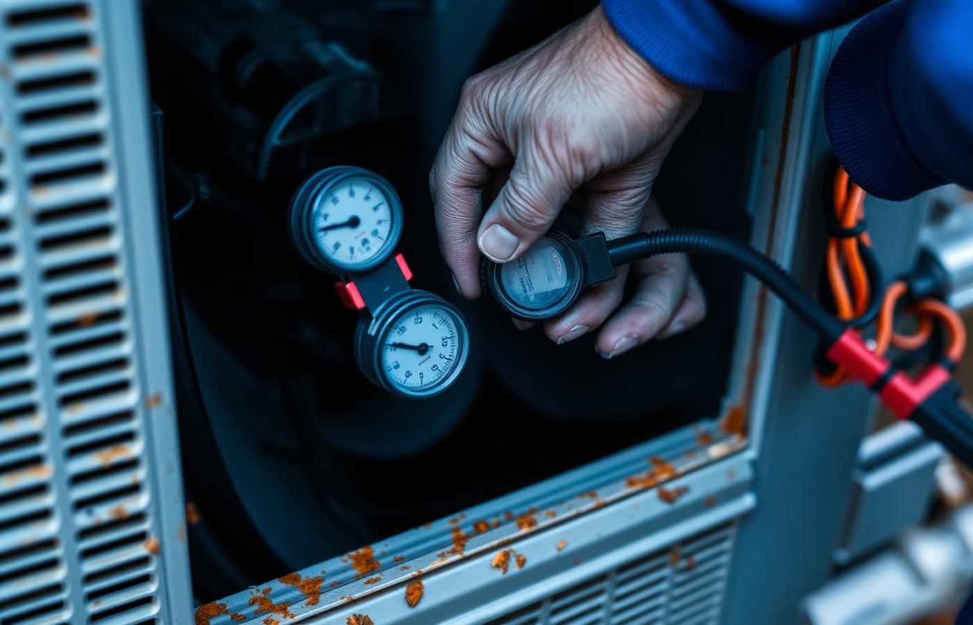 Air conditioner coil and filter cleaning by an AirFlex technician in Zanzibar
